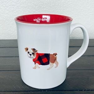 Fringe Sweater Dog “Winter is Ruff” Ceramic Holiday Mug